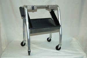 NC Tall Aluminum Shoeing Box - 2 Shelf