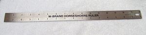 W Brand 16 inch Horseshoer's Ruler