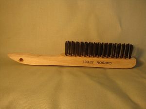 Handled Wire Brush - 10 inch