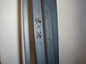 Bar Stock - 5/16 x 3/4 x 80 inch Bar