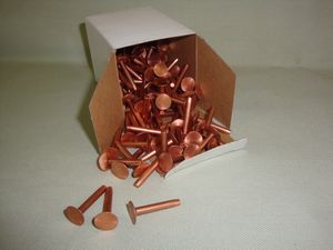 Copper Rivets - 1 lb. Box