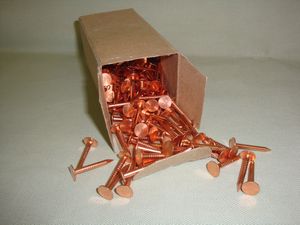 Copper Nails - 1 lb. Box