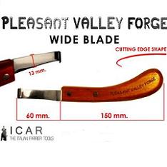 ICAR Pleasant Valley Forge Wide Hoof Knife