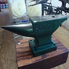 Scott 100 lb. Anvil with Turning Cams
